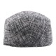 Men Women Winter Cotton Painter Beret Hat Outdoor Warm Striped Gatsby Newsboy Hunting Caps