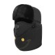 Men Women Winter Embroidered Detachable Breathable Facemask Trapper Hat Riding Multipurpose Headgear