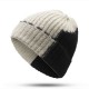 Men Women Winter Flexible Earmuffs Knit Beanie Hat Outdoor Warm Ski Slouchy Caps