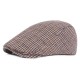 Men Women Winter Warm Blending Beret Caps Fashion Stripe Newsboy Hunting Hat