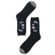 Mens Abstract Painting Socks Breathable Deodorization Sport Tube Socks