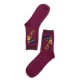 Mens Abstract Painting Socks Breathable Deodorization Sport Tube Socks