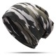 Mens Camouflage Winter Plus Velvet Warm Slouchy Beanie Hat Casual Plus Size Earmuffs Skull Cap