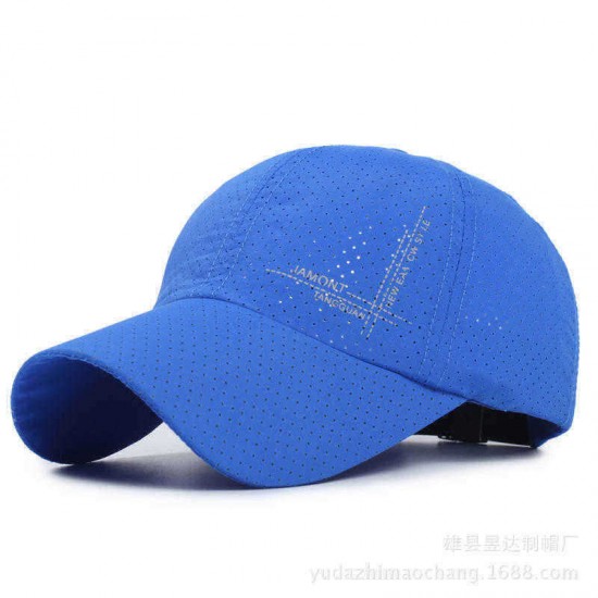 Mens Summer Mesh Strapback Dad Hats Sport Snapback Quick Dry Baseball Caps