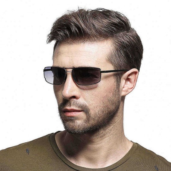 Mens Summer Outdoor UV400 Non-Polarized Frameless Sunglasses Driving Mirrored Glasses Eyewear