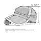 Men's Sunshade Casual Mesh Cap Thin Breathable Baseball Cap Summer Outdoor Fishing Long Sun Hat