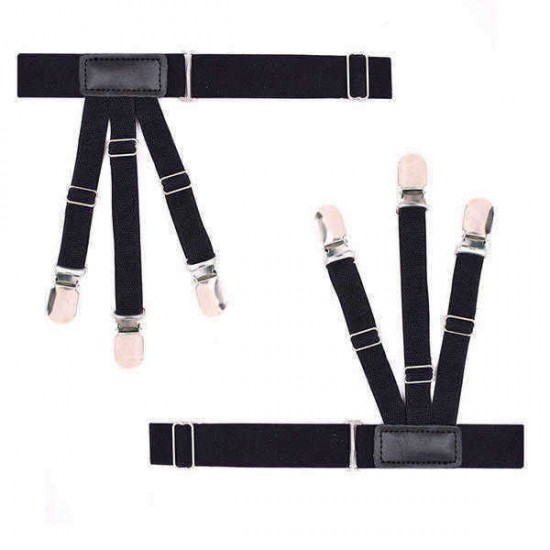 Men's Suspenders Braces For Man Shirt Anti-skid Clip Thigh Ring Garter Belt