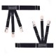 Men's Suspenders Braces For Man Shirt Anti-skid Clip Thigh Ring Garter Belt