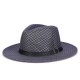 Mens Unisex Mesh British Jazz Sun Hat Outdoor Travel Breathable Sunscreen Fedora Cap