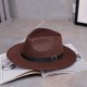 Mens Unisex Mesh British Jazz Sun Hat Outdoor Travel Breathable Sunscreen Fedora Cap