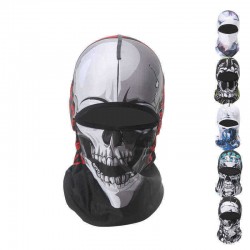 Mens Winter Animal Windproof Sweat Wicking Riding Mask Outdoor Neck Protector Face Mask Cap