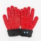 Mens Winter Gloves Wireless bluetooth Touch Screen Mobile Headset With Mic Gloves Speaker