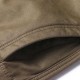 Mens Winter Polar Fleece Lined Cargo Pants Multi Pocket Loose Thick Warm Trousers