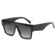 Men's Woman's Multi-color Fshion Driving Glasses Square Retro Frame Sunglasses