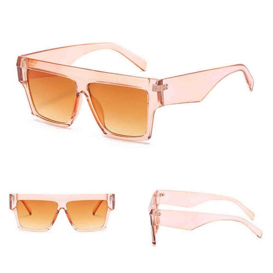 Men's Woman's Multi-color Fshion Driving Glasses Square Retro Frame Sunglasses