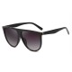 Men's Woman's Retro Sunglasses Fashion Big Circle Round Frame Sunglasses