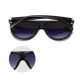 Men's Woman's Retro Sunglasses Fashion Big Circle Round Frame Sunglasses