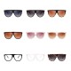 Men's Woman's Retro Sunglasses Fashion Big Circle Round Frame Sunglasses