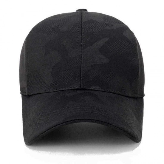 Mens Womens Personalized Camouflage Baseball Cap Outdoor Solid Color Dad Hat Adjustable