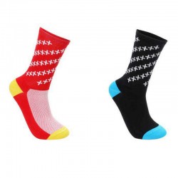 Mens Womens Riding Cushion Crew Sock Breathable Anti Skid Athletic Socks