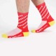 Mens Womens Riding Cushion Crew Sock Breathable Anti Skid Athletic Socks