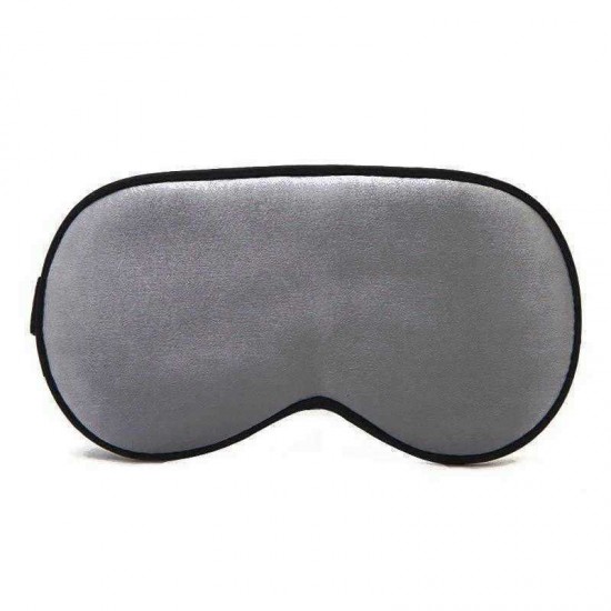 Mens Womens Seide 3D Contoured Eye Mask for Sleeping Shift Work Naps Night Blindfold Eyeshade