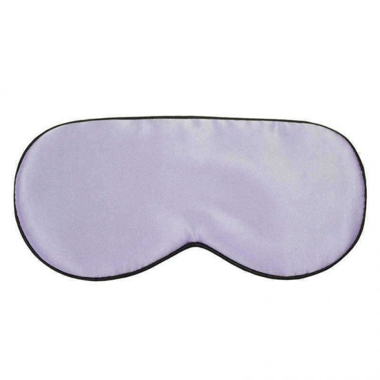 Mens Womens Seide 3D Contoured Eye Mask for Sleeping Shift Work Naps Night Blindfold Eyeshade