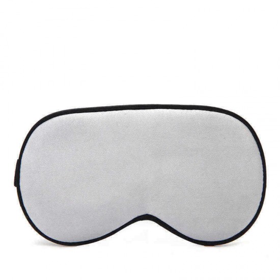 Mens Womens Seide 3D Contoured Eye Mask for Sleeping Shift Work Naps Night Blindfold Eyeshade