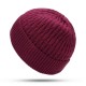 Mens Womens Slouchy Thick Warm Knit Beanie Hat Winter Warm Earmuffs Skull Cap