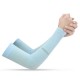 Men's Women's Sun Protection Gloves Arm Sleeves Solid Color Simple Style All Match Accessory