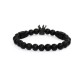 Micro Inlaid Zircon Bracelet Crown Hexagonal Column Zircon for Men for Women