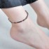 Minimalism Magnet Stone Beads Elastic Anklet Bracelet Fashion Healing Jewelry for Women Men