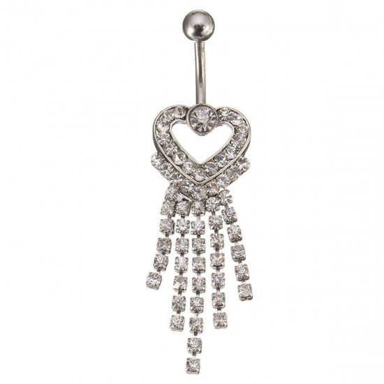 Navel Belly Piercing Ring Women Body Jewelry Decoration