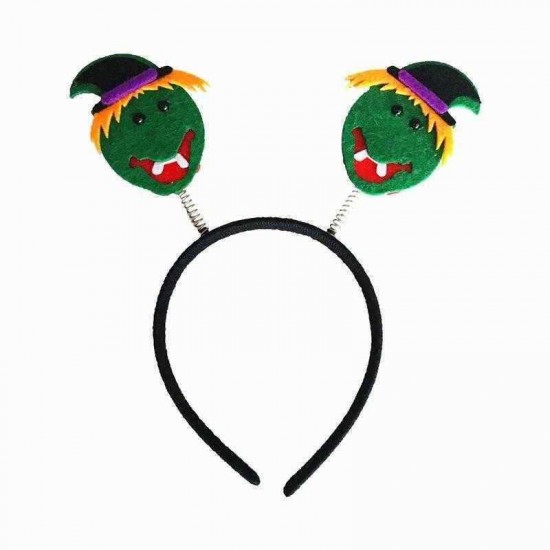 Pumpkin Witch Skull Devil Bat Wings Hair Band Halloween Costume Party Gothic Headbrand for Kid