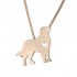 Puppy Dog Cute Lovely Animal Charm Friends Necklace Chain Jewelry