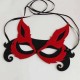 Red Devil Mask Cosplay Felt Cloth Ribbon Masquerade Mask