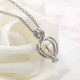 Retro Artificial Pearl Necklace Unique Hollow Openable Lantern Pendant Chain Jewelry for Men Women