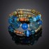 Retro Multi Layer Beaded Bracelet Agate Stone Winding Bracelet For Women Ethnic Jewelry