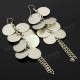 Retro Multilayer Round Tassel Dangle Drop Earring Women Jewelry