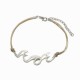 Retro Style Wave Spray Anklet Sliver Alloy Shell Anklets For Women Jewelry