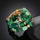 Retro Turquoise Winding Bracelet Multi-Layer Natural Stone Bracelet For Men Women