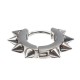 Rivets Hedgehog Punk Rock Titanium Steel Unisex Earring for Men Women