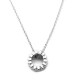 S925 Sterling Silver Short Zircon Crystal Simple Chain Sweet Clavicle Necklaces