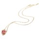 Sailor Moon Crown Ami Regresa Pendant Silver Gold Plating Gift Heart Necklace Chain