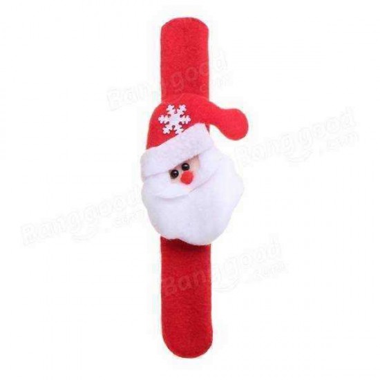 Santa Claus Snowman Deer Circle Wrist Christmas Bracelets