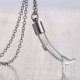 Seeds In Glass Wish Bottle Chain Necklace