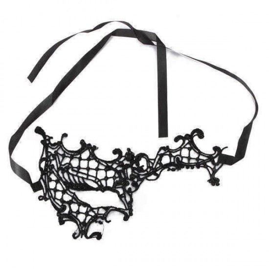 Sexy Black One Right Eye Masquerade Lace Party Mask