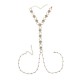 Sexy Hollow Rose Metal Body Chain Elegant Long Necklace Party Jewelry