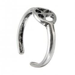 Silver Toe Foot Finger Punk Ring Women Body Jewelry