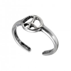 Silver Toe Foot Finger Punk Ring Women Body Jewelry